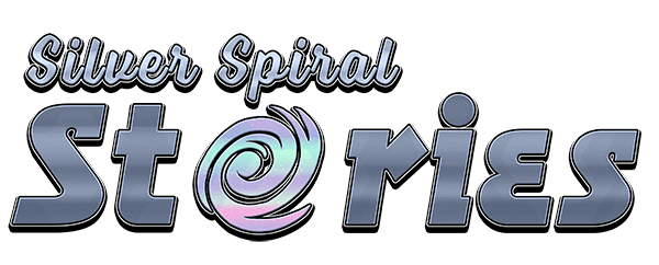 Silver Spiral Stories hero logo