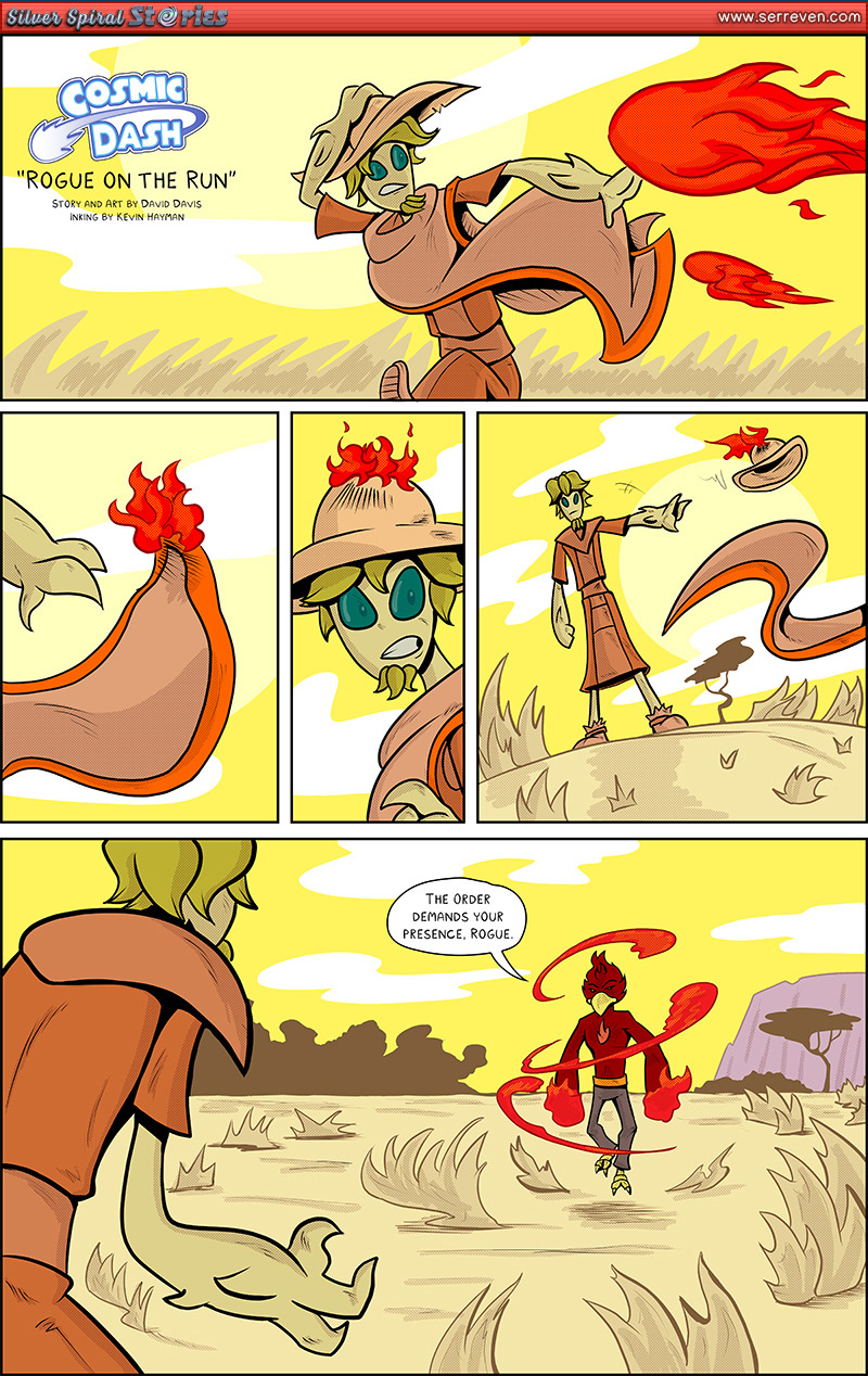 “Rogue on the Run” – Pg 1