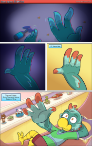 Silver Spiral Stories Meanwhiles: Soar – Page 3 - introducing kracker's childhood