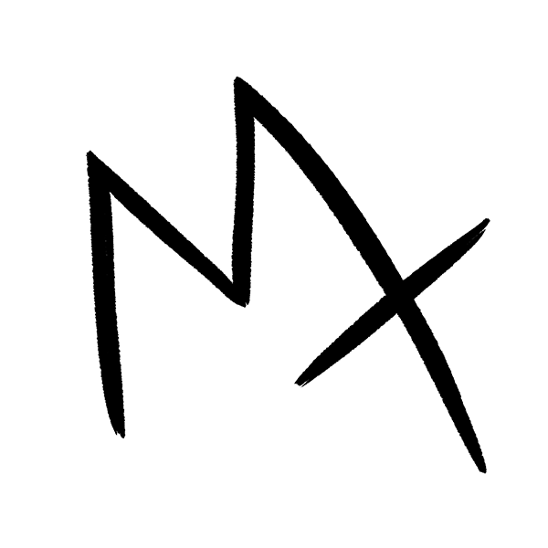 Meilo Thench's signature, a stylized M & T.