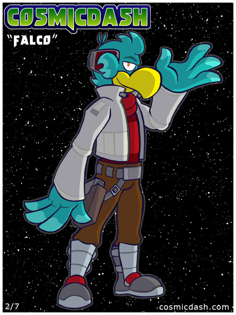 Kracker as Falco Lombardi