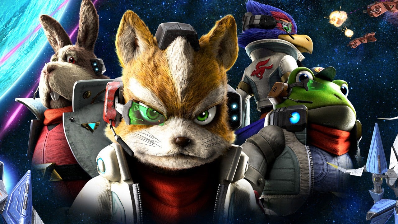 Star Fox Zero character renders