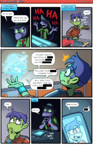 Cosmic Dash Meanwhiles: Prank Call